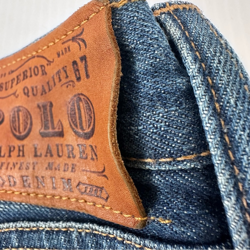 Ralph Lauren Blue Straight Men's Jeans - Picture 4 of 11